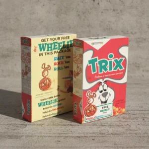 Cardboard Cereal Boxes
