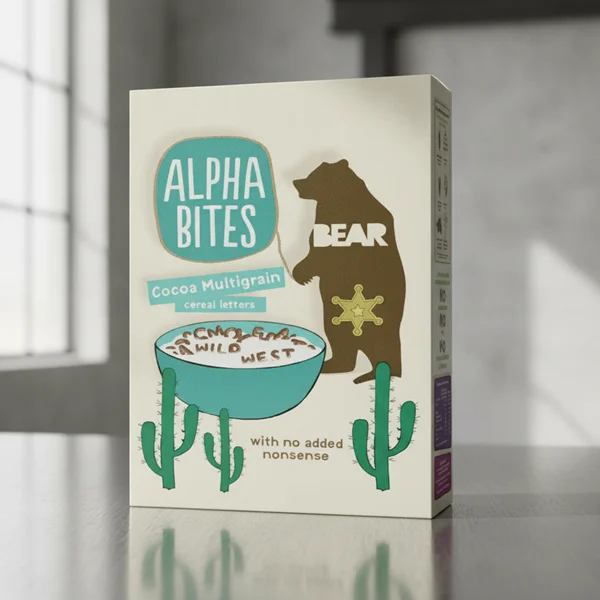 Cereal with Bear on Box Wholesale