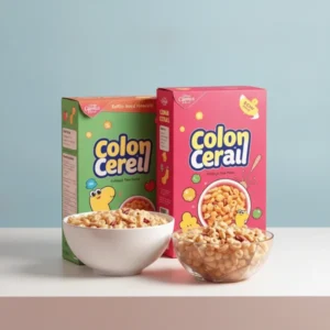 Colorful Cereal Boxes