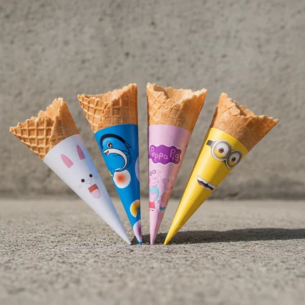 Custom Cardboard Cone Sleeves