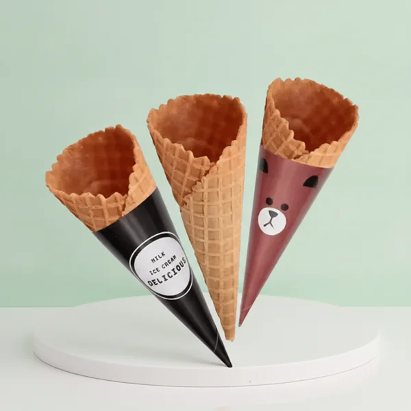 Custom Child Size Waffle Cone Sleeves