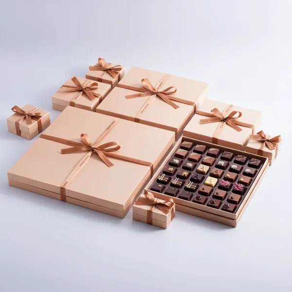 Printed Chocolate Candy Boxes