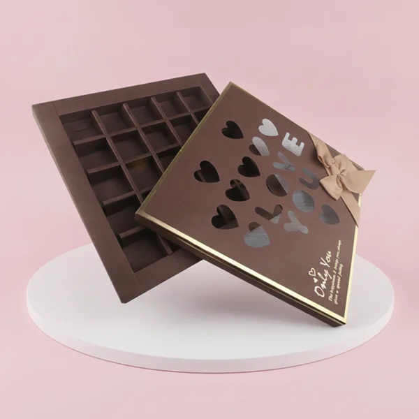 Printed Chocolate Cavity Boxes