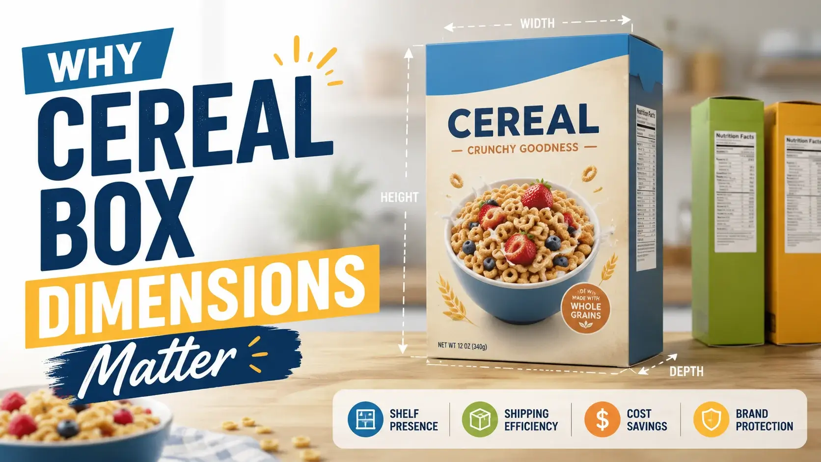 Why Cereal Box Dimensions Matter
