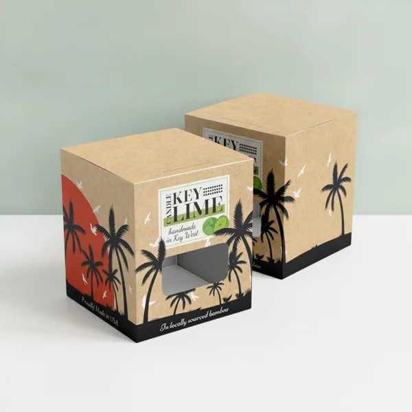 Custom Kraft Candle Boxes