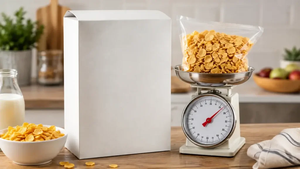 How much does a box of cereal weigh?