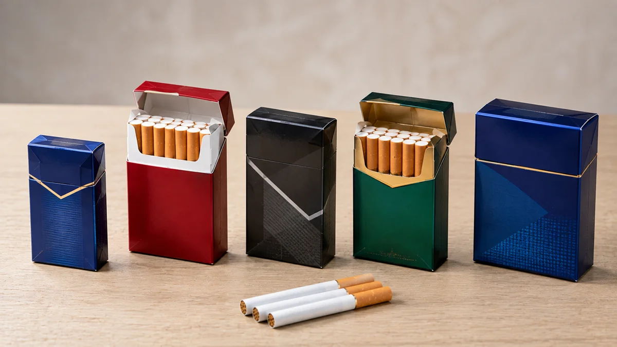 How pack size influences cigarette packaging