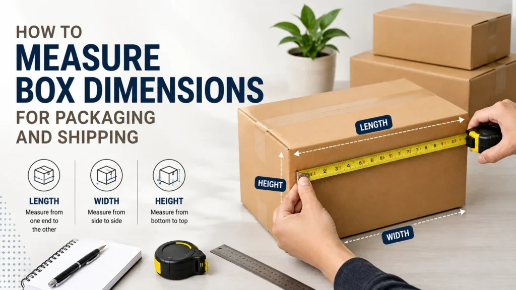 How to Measure Box Dimensions for Packaging and Shipping
