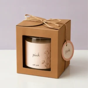 Kraft Candle Boxes