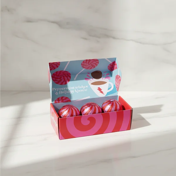 Printed Chocolate Bomb Boxes