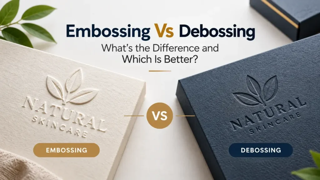Embossing Vs Debossing: What’s the Difference and Which Is Better?